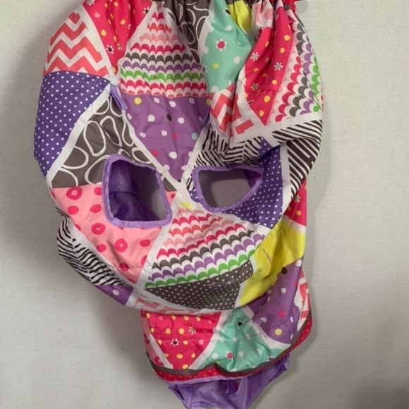 Infantico | Pink Shopping Cart & Highchair Cover Soft/Germ Protection - Picture 3 of 9